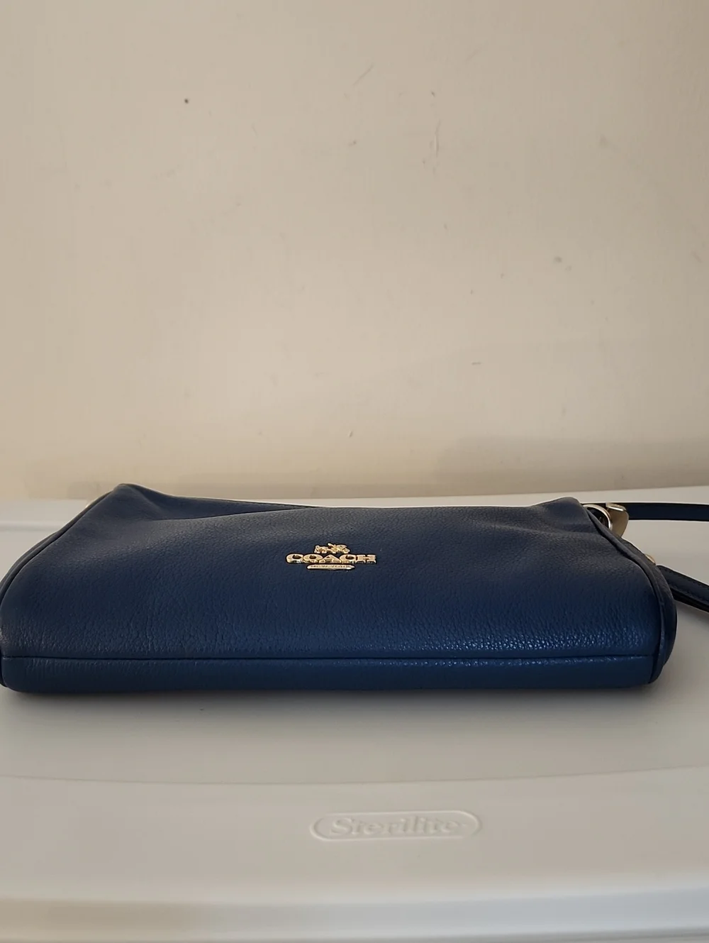 Coach Carrie Leather Crossbody w/Free Coach Signature Wallet